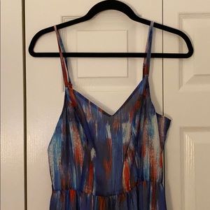 ModCloth “Brushstrokes to Conclusion” maxi dress